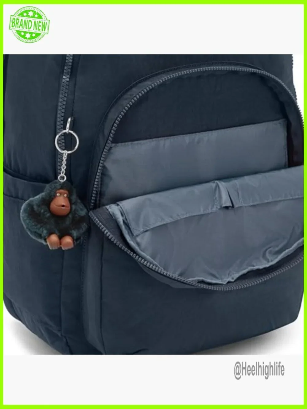 Extra Large 17" Laptop Backpack, Durable Nylon, Padded Straps, Water Resistant - Picture 6 of 6